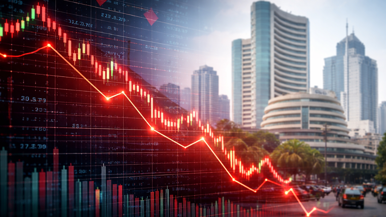 HDFC Bank share fall market news