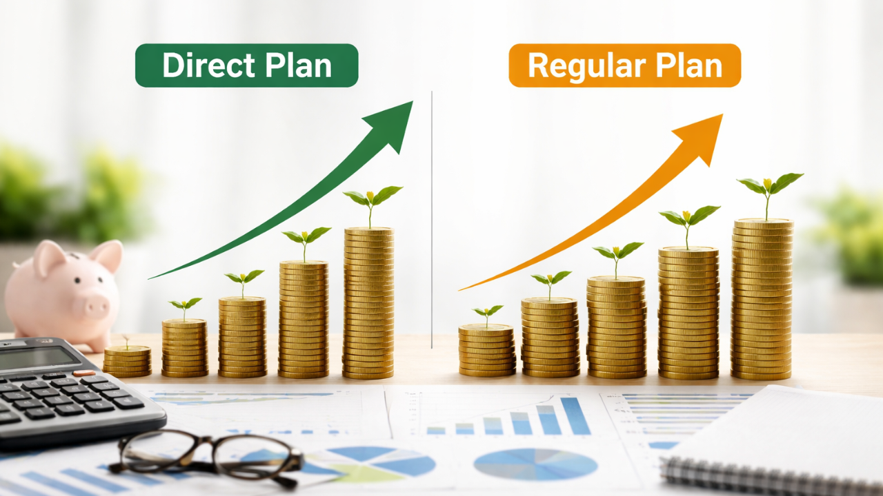 direct vs regular mutual fund plan