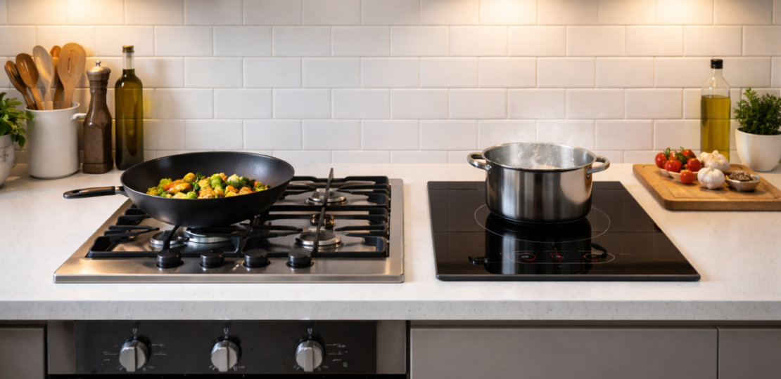 gas vs induction cooking cost India